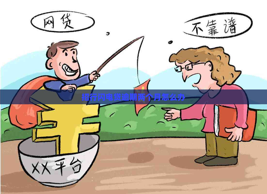 招行闪电贷逾期两个月怎么办