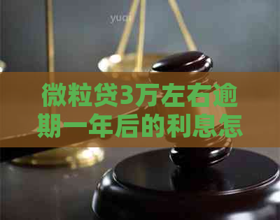 微粒贷3万左右逾期一年后的利息怎么算