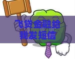 飞贷金融给我发短信