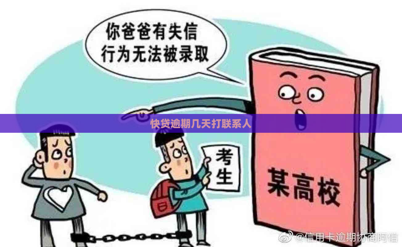 快贷逾期几天打联系人