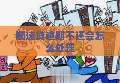 顺速贷逾期不还会怎么处理