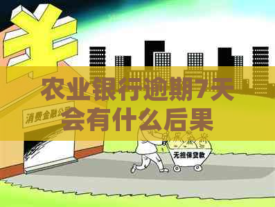 农业银行逾期7天会有什么后果