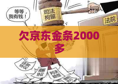 欠京东金条2000多