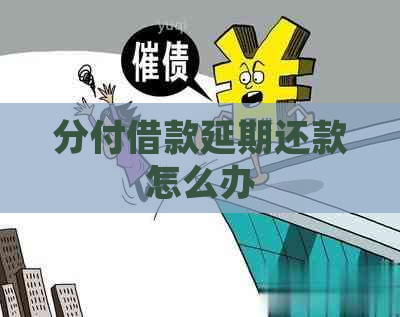 分付借款延期还款怎么办