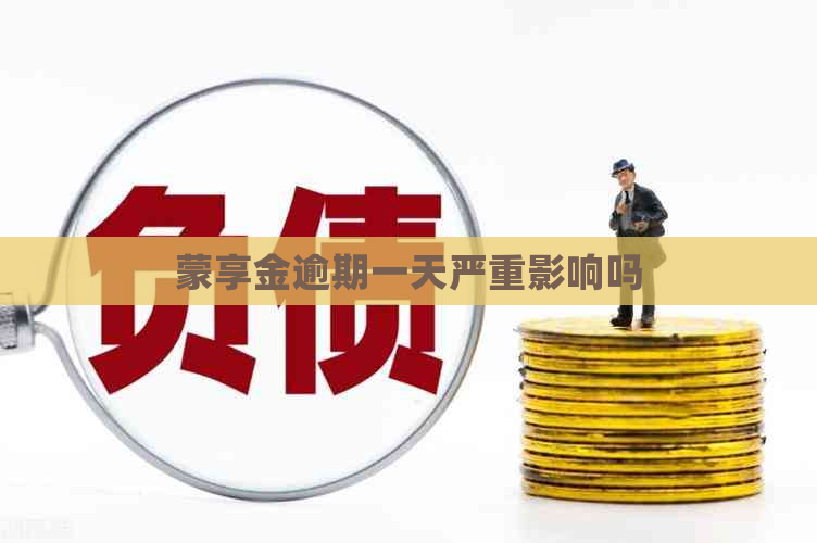 蒙享金逾期一天严重影响吗