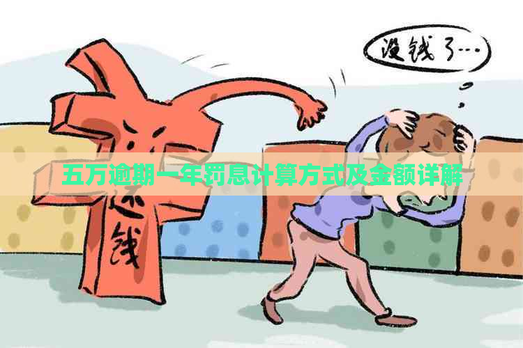 五万逾期一年罚息计算方式及金额详解
