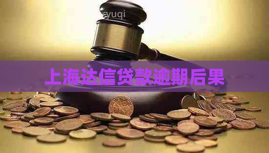 上海达信贷款逾期后果