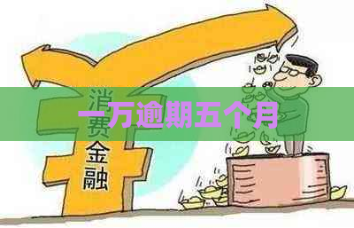 一万逾期五个月