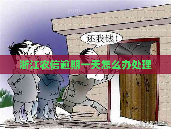 浙江农信逾期一天怎么办处理