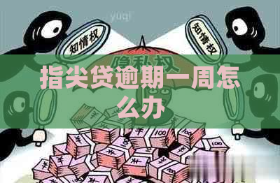 指尖贷逾期一周怎么办