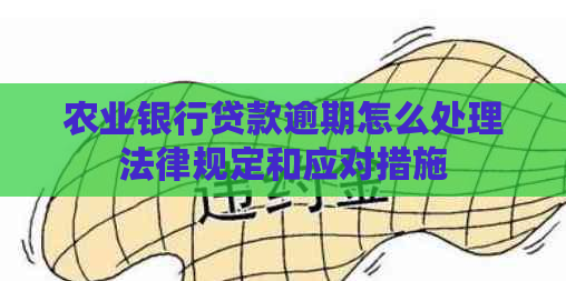 农业银行贷款逾期怎么处理法律规定和应对措施