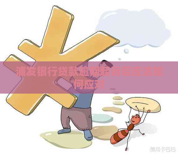 浦发银行贷款逾期起诉后应该如何应对