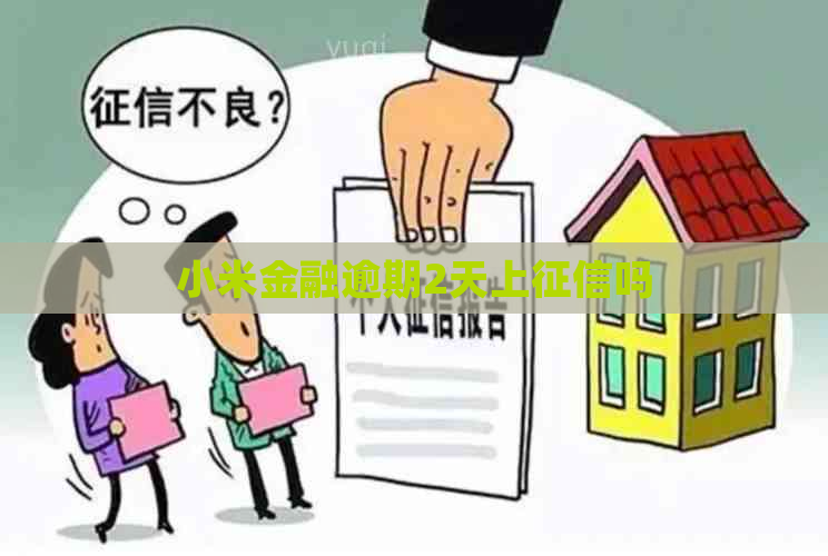 小米金融逾期2天上吗