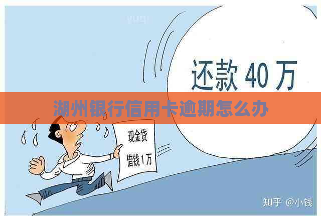 湖州银行信用卡逾期怎么办
