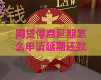 网贷停息延期怎么申请延期还款流程详解