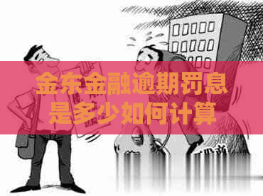 金东金融逾期罚息是多少如何计算