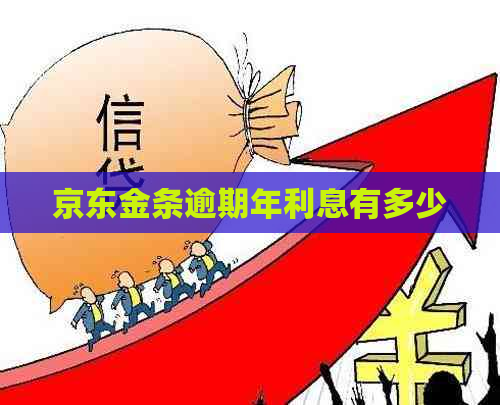 京东金条逾期年利息有多少
