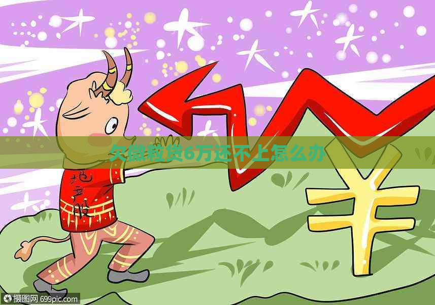 欠微粒贷6万还不上怎么办