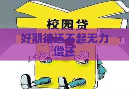 好期待还不起无力偿还