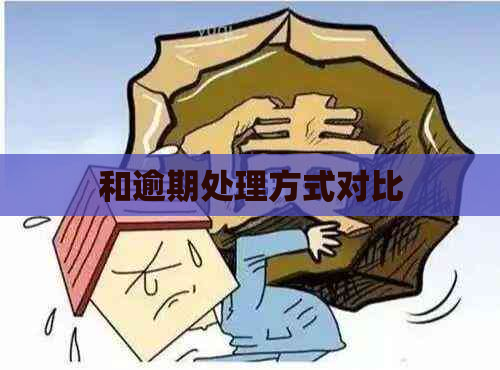 和逾期处理方式对比