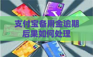 支付宝备用金逾期后果如何处理