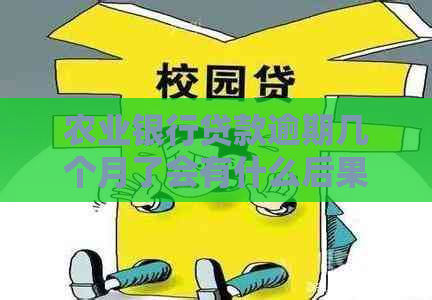 农业银行贷款逾期几个月了会有什么后果