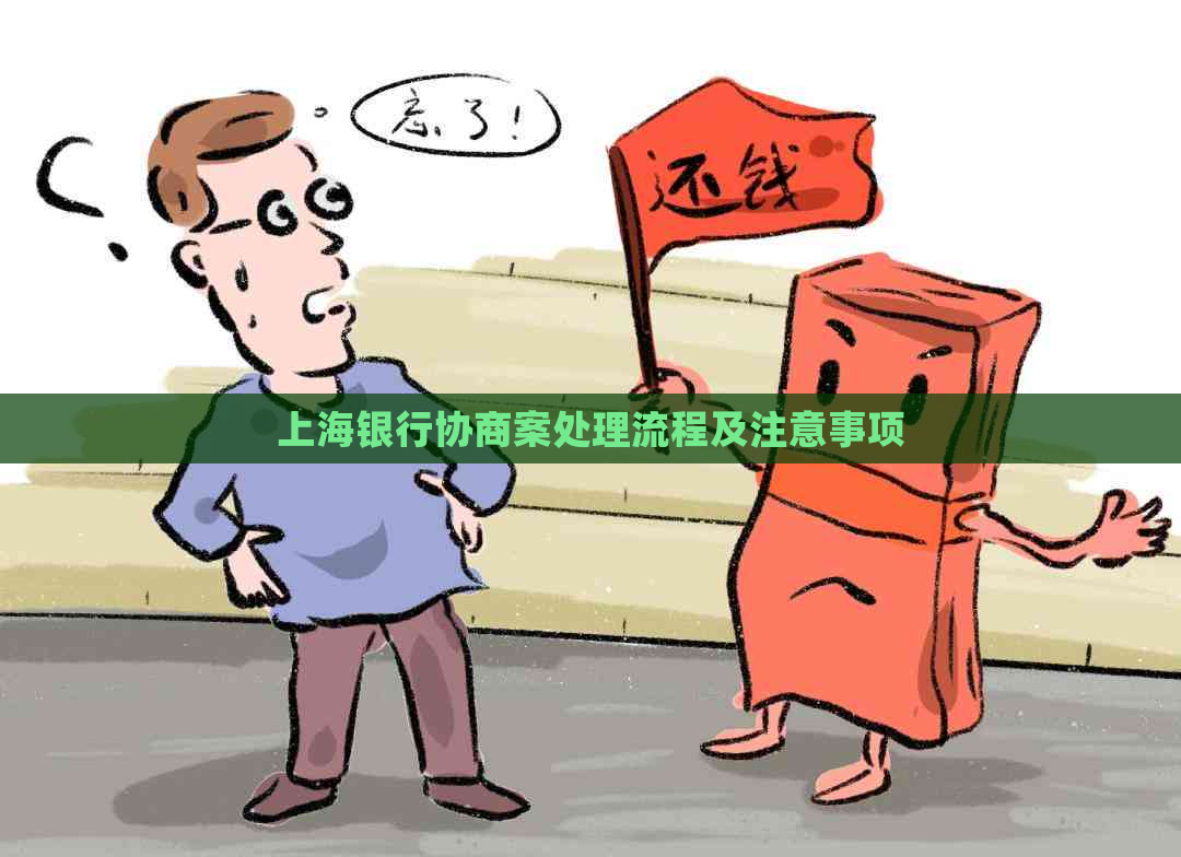 上海银行协商案处理流程及注意事项