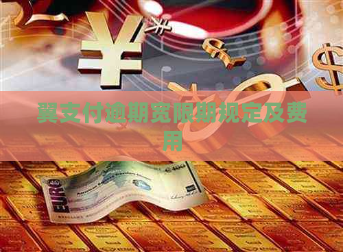 翼支付逾期宽限期规定及费用
