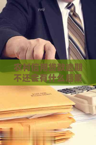 农村信用贷款逾期不还会有什么后果