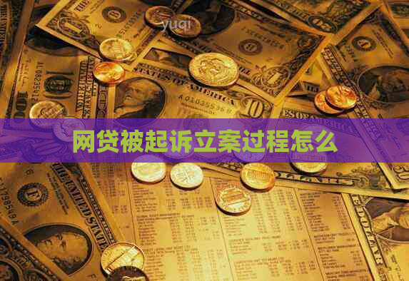 网贷被起诉立案过程怎么