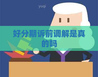 诉前调解是真的吗