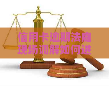 信用卡逾期法庭现场调解如何进行