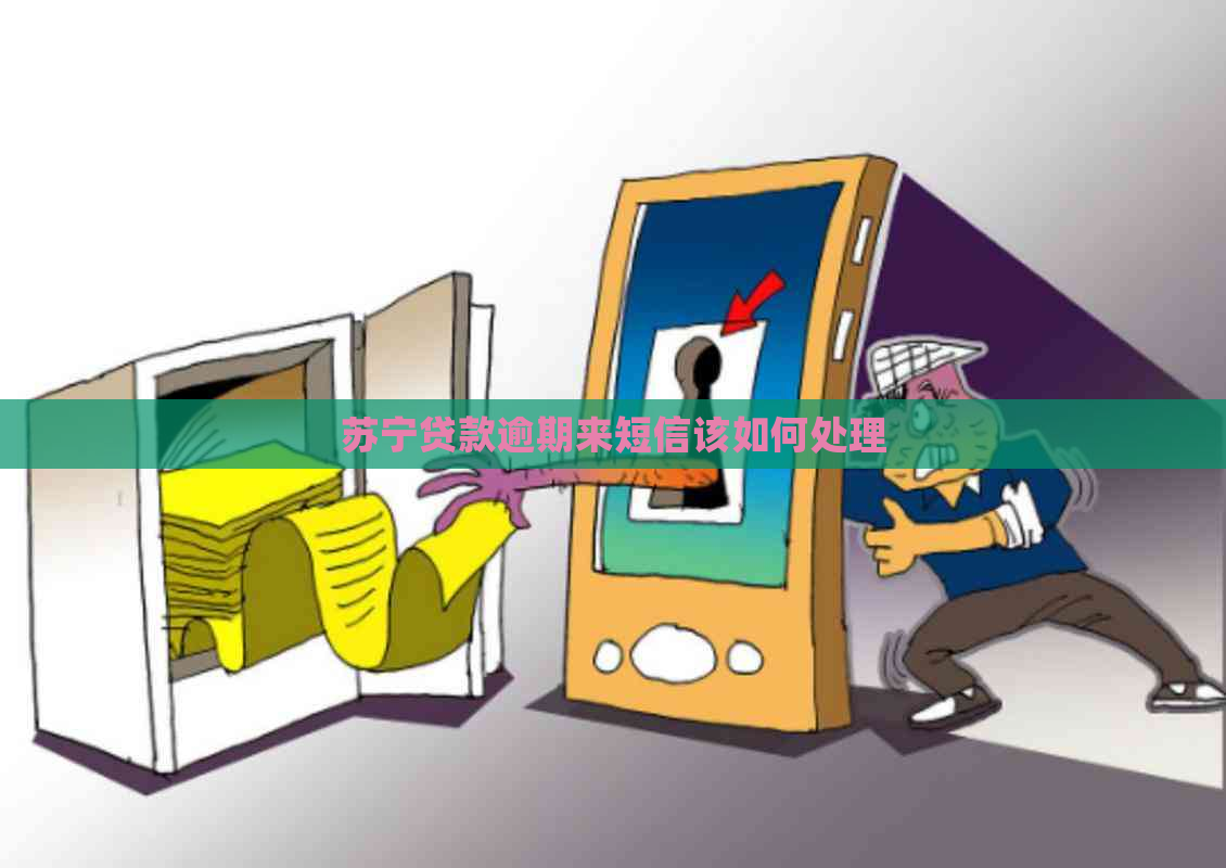 苏宁贷款逾期来短信该如何处理