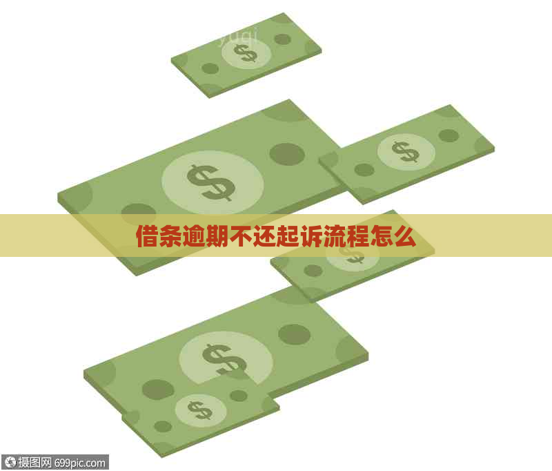 借条逾期不还起诉流程怎么