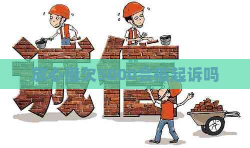 放心借欠5000会被起诉吗