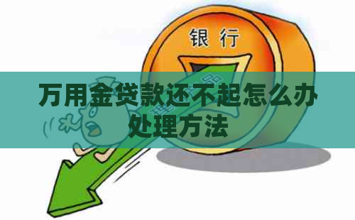 万用金贷款还不起怎么办处理方法