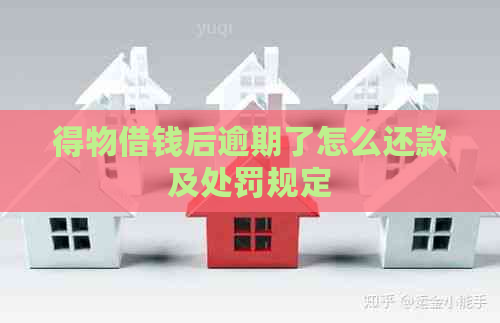 得物借钱后逾期了怎么还款及处罚规定