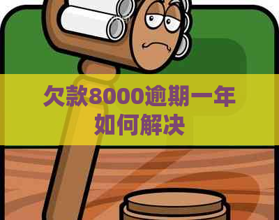 欠款8000逾期一年如何解决