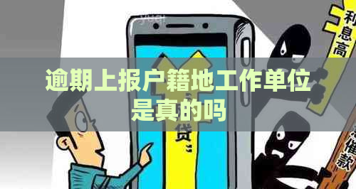 逾期上报户籍地工作单位是真的吗