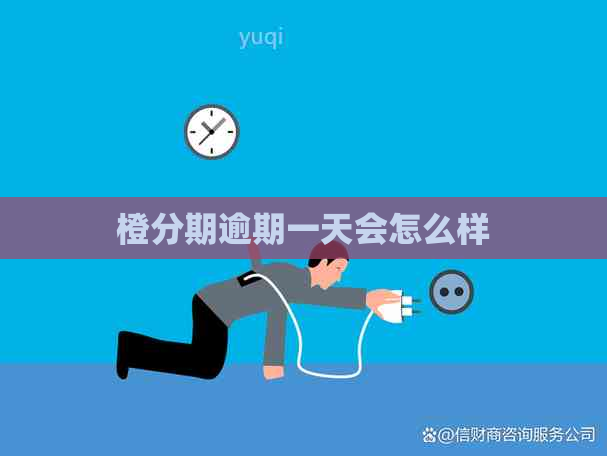 橙分期逾期一天会怎么样