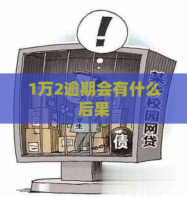 1万2逾期会有什么后果