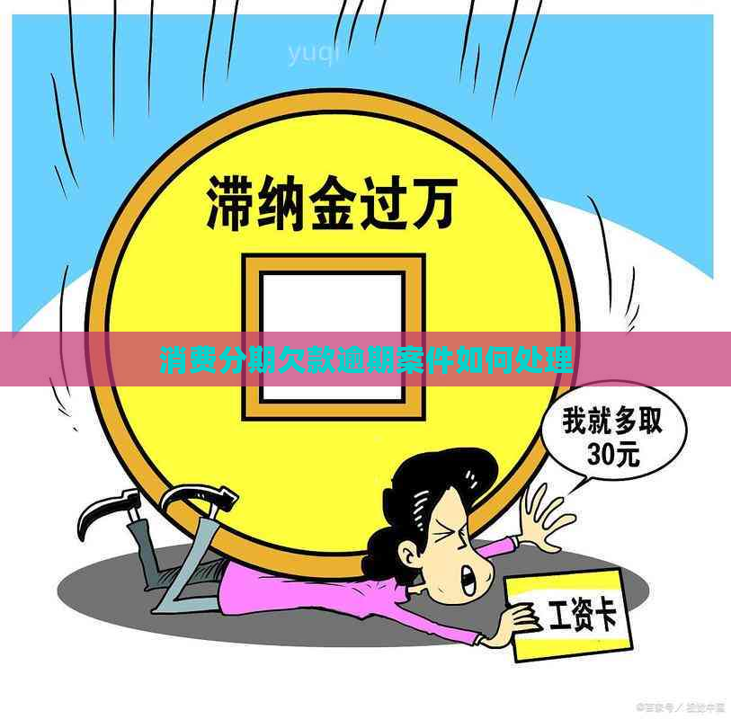 消费分期欠款逾期案件如何处理