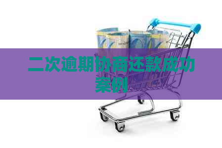 二次逾期协商还款成功案例