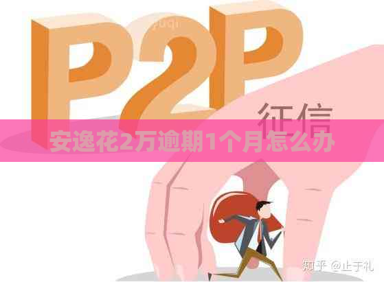 安逸花2万逾期1个月怎么办