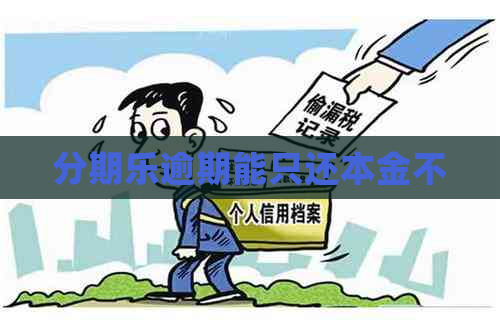 逾期能只还本金不