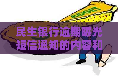 民生银行逾期曝光短信通知的内容和注意事项
