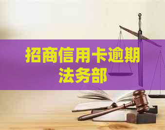 招商信用卡逾期法务部