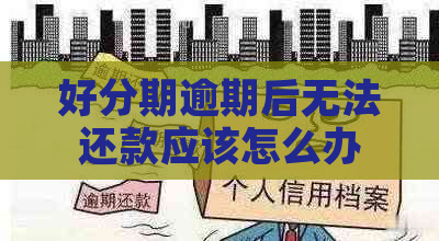 逾期后无法还款应该怎么办