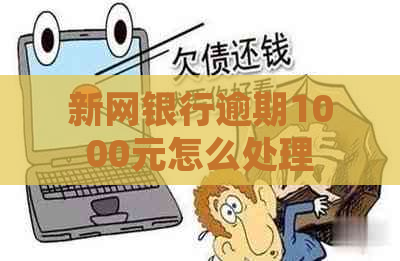 新网银行逾期1000元怎么处理