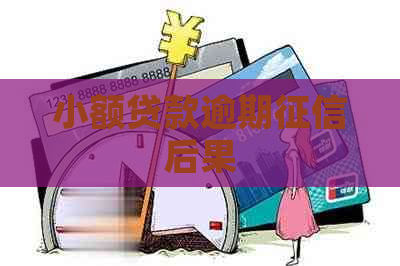 小额贷款逾期后果